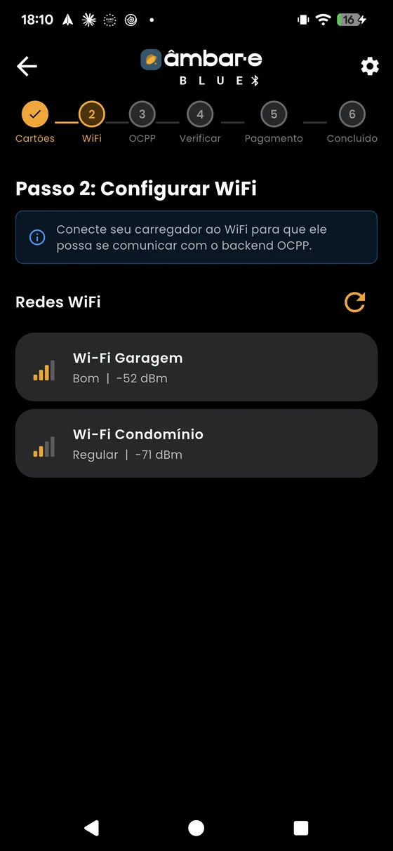 Passo 2 — WiFi
