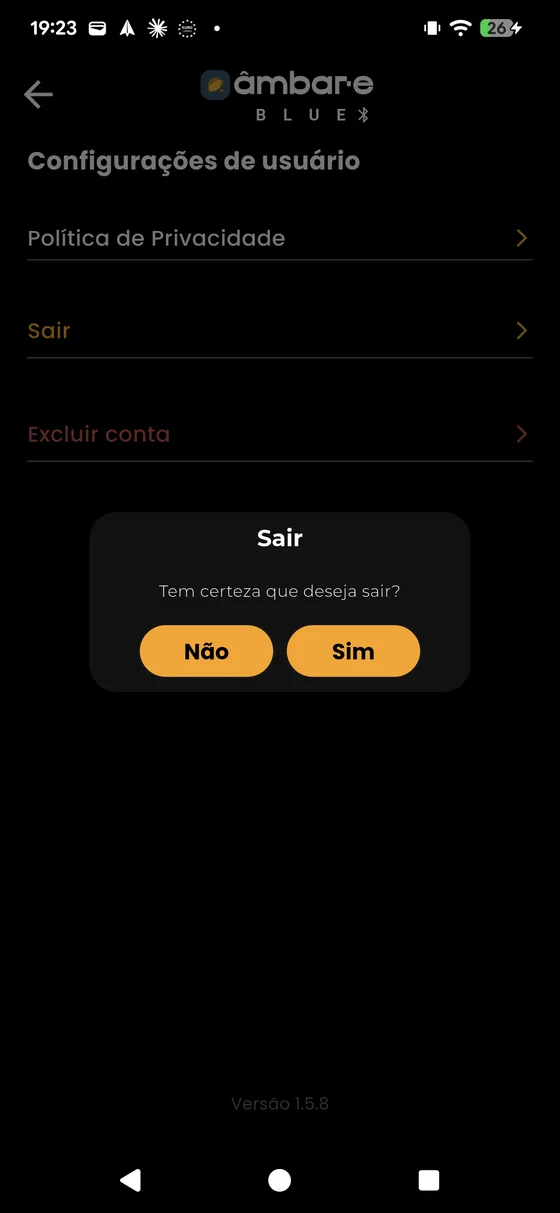 Sair da conta