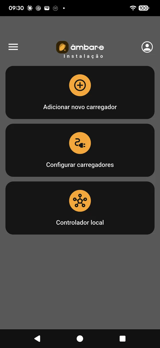 Tela inicial