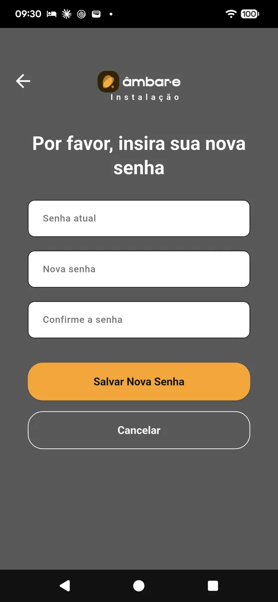 Alterar senha