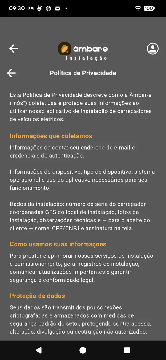 Política de Privacidade